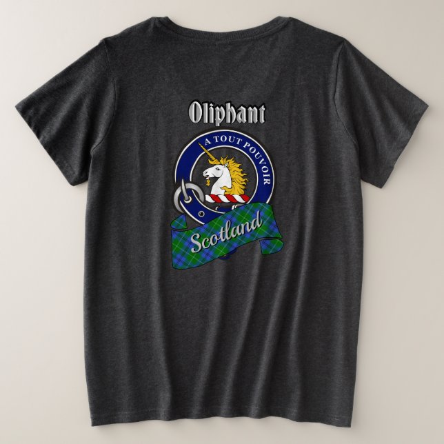 Oliphant Clan Badge Women's Back (Design dos)