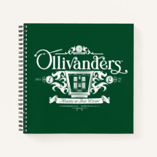 OLIVANDERS™ Hersteller feiner Zauberstäbe Notizbuch
