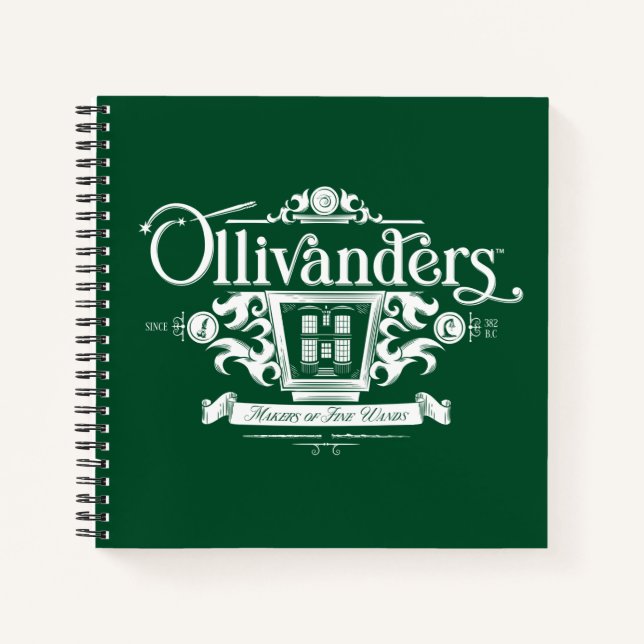 OLIVANDERS™ Hersteller von feinen Wands Notizbuch (Vorderseite)