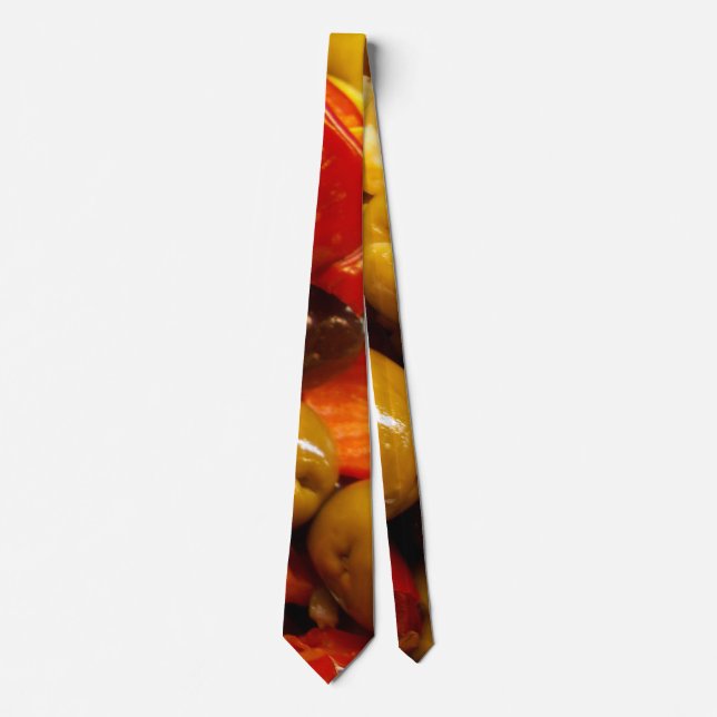 Olive and Pepper Neck Tie Krawatte (Vorderseite)