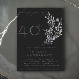 Olive Branch Birthday Einladung