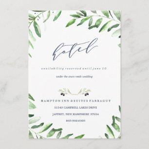 Olive Branch Boho Garten Hotel Karte