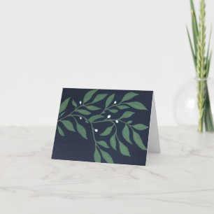 Olive Branch Dankeskarte
