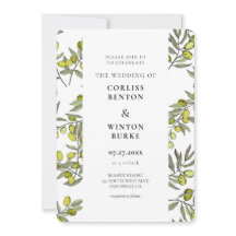 Olive Branch Muster Hochzeit