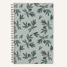 Olive Branch-Musternotebook