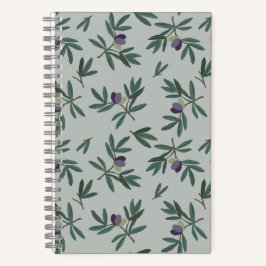 Olive Branch-Musternotebook Notizbuch