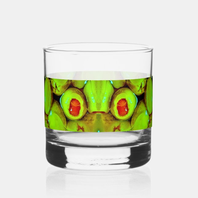 Olive Chorus Whiskyglas (Rechts)