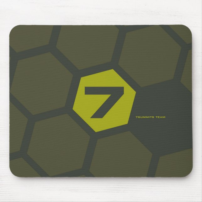 Olive des Bienenstock-7Summits Mousepad (Vorne)