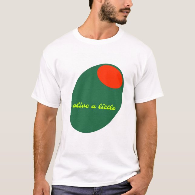 Olive ein T-Shirt (Vorderseite)