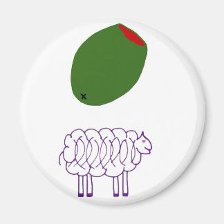 Olive Ewe Magnet