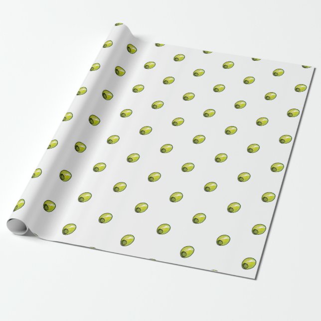 Olive Geschenkpapier (Ungerollt)