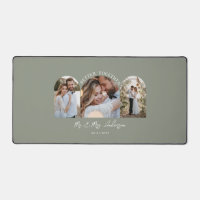 Olive-green arch Multi-Foto Hochzeitsgeschenk Deko