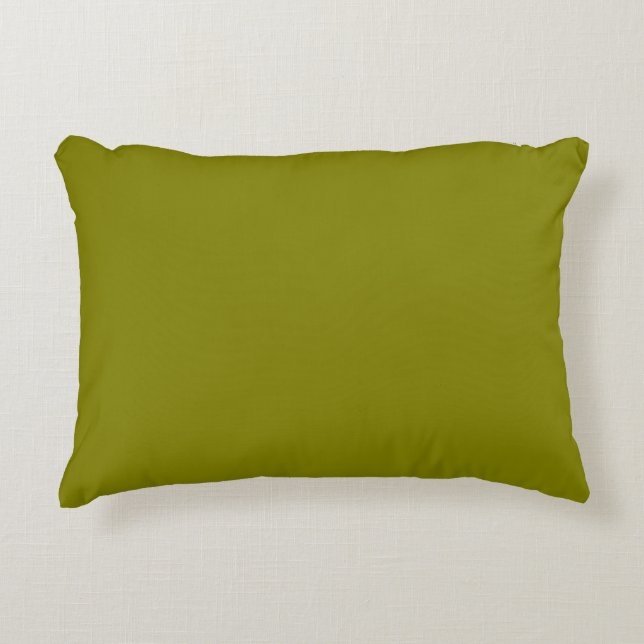 Olive Green Dekokissen (Vorderseite)