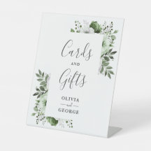 Olive Green Elegante Moderne Blumenkarten und Gesc