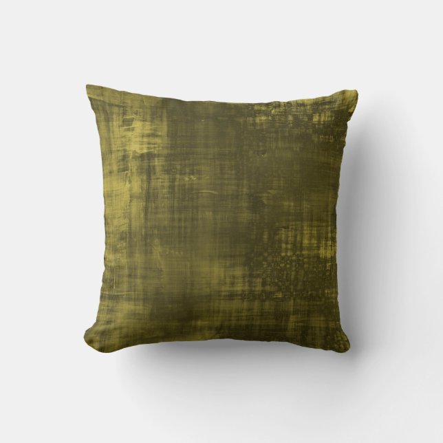 Olive Green Kissen (Vorderseite)