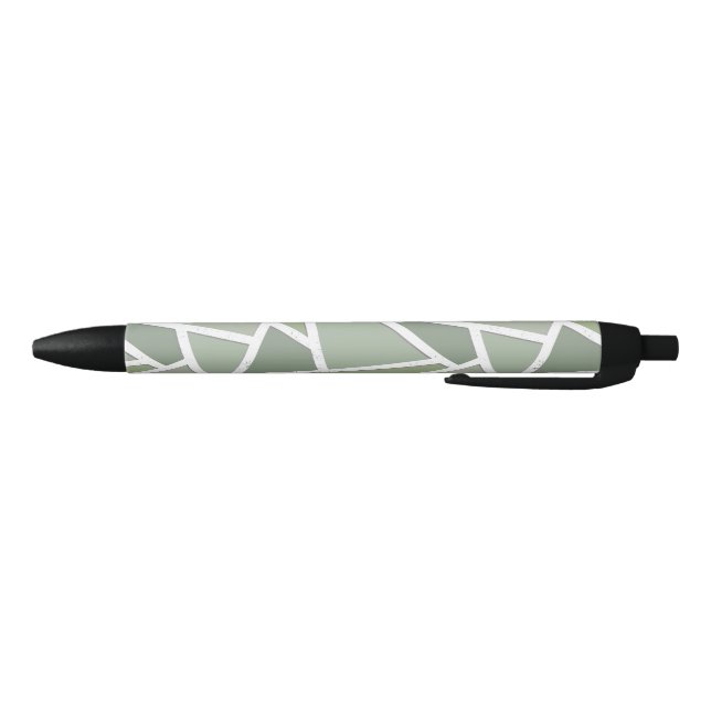 Olive-Green-Mosaik Kugelschreiber (Unterseite)