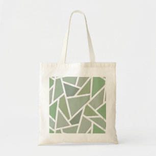 Olive-Green-Mosaik Tragetasche