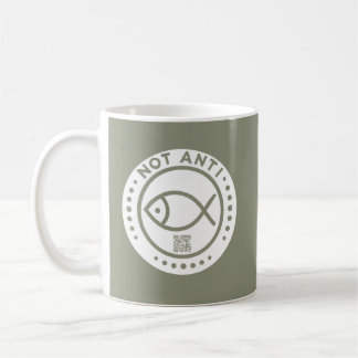 Olive Green NotAntiFish Tasse