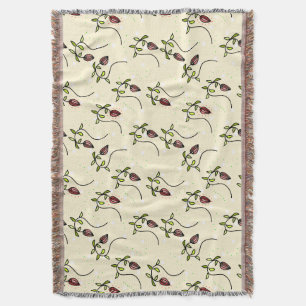 Olive-Green-Ornament Decke
