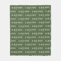 Olive Green Personalisiert Repetiername
