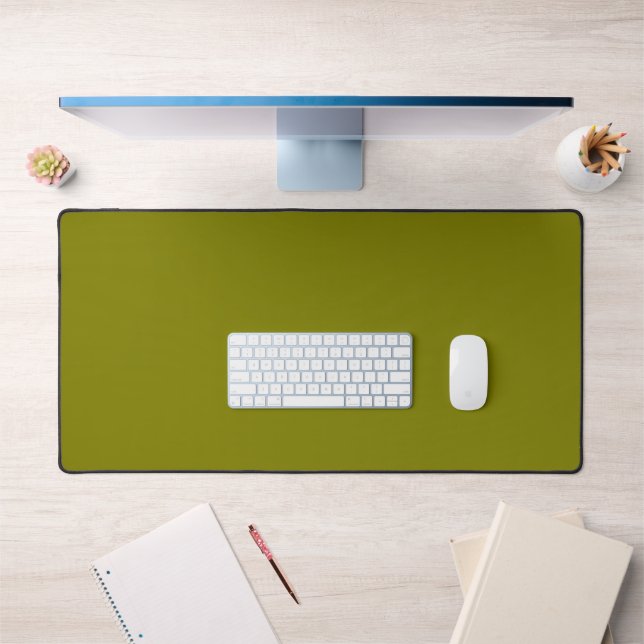Olive Green Schreibtischunterlage (Büro 1)