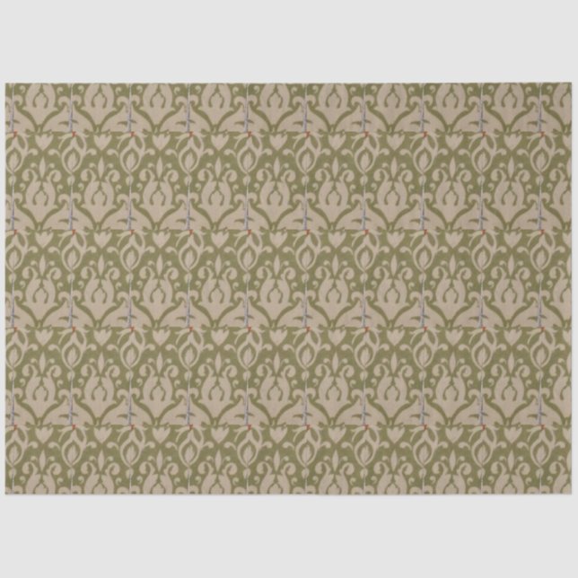 Olive Green  Seidenpapier (Vorderseite)