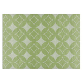 Olive Green Shippo Muster Schneidebrett