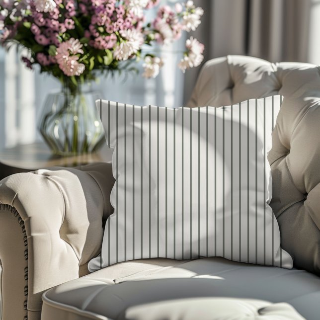 Olive Green Stripe Kissen (Von Creator hochgeladen)