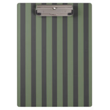 Olive Green Tick Strick Modern