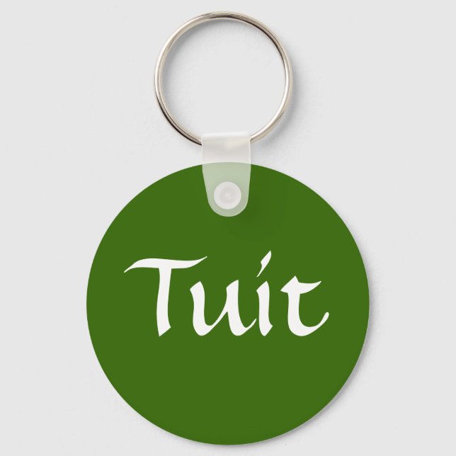Olive Green Tuit Schlüsselanhänger (Vorderseite)