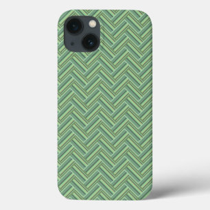 Olive-grüne Streifen Doppelgewebe Case-Mate iPhone Case-Mate iPhone Hülle