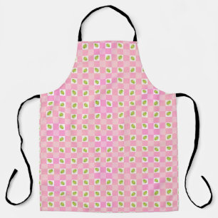 Olive Me Loves Olive You Retro Rosa Muster Schürze