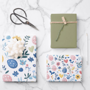 Olive Oaster Wrapping Paper Set - 19"x29" Geschenkpapier Set