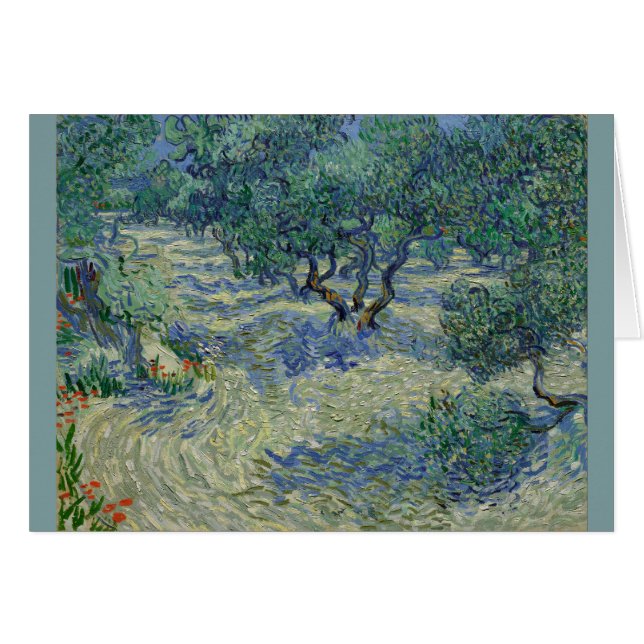 Olive Orchard par Vincent Van Gogh (Devant horizontal)