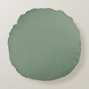 Olive Pistachio Green Christmas Rundes Kissen