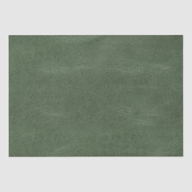 Olive Pistachio Green Christmas Textur Seidenpapier (Vorderseite)