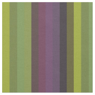 Olive, Salbei und Pflaume Moody Vertikalstreifen Stoff