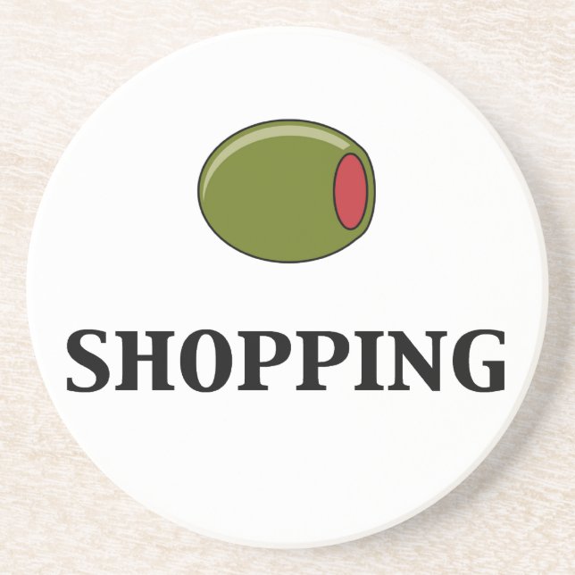 Olive Shopping Untersetzer (Vorne)