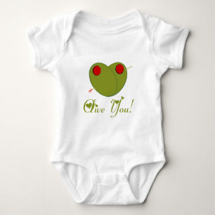 Olive Sie! Baby Strampler