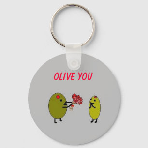 OLIVE SIE - Oliven in der Liebe - Schlüsselanhänger
