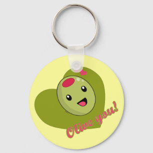 Olive Sie Schlüsselanhänger