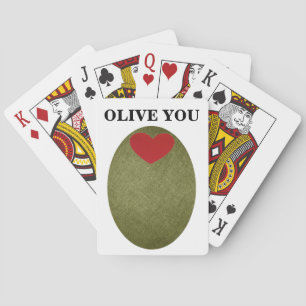 Olive Sie Spielkarten
