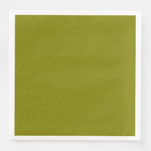 Olive Solid Color Anpassen Serviette