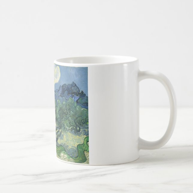 Olive Trees by Van Gogh Kaffeetasse (Rechts)