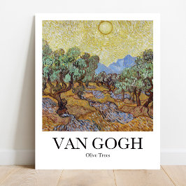 Olive Trees by Vincent van Gogh Poster