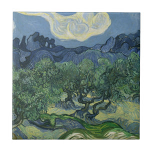 Olive Trees Tile Fliese