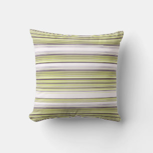 Olive und Blue Stripes. Kissen