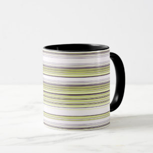 Olive und Blue Stripes. Tasse
