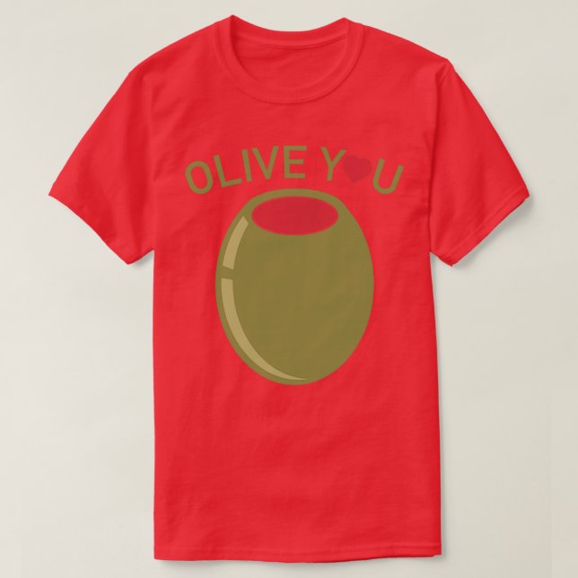 Olive You Essential T-Shirt (Design vorne)
