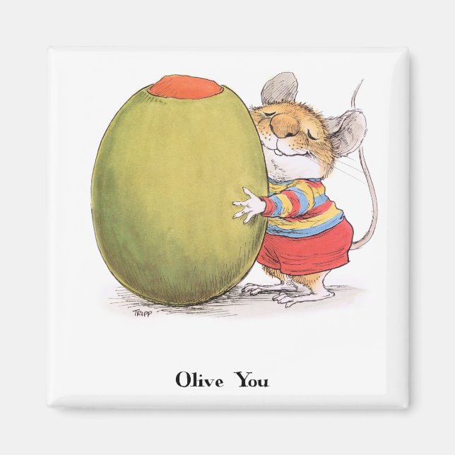 Olive You Magnet (Vorne)